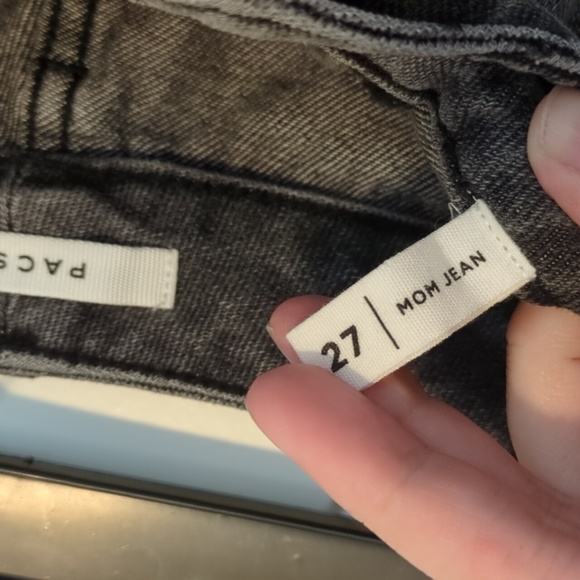 Pacsun black denim shorts - Picture 3 of 5